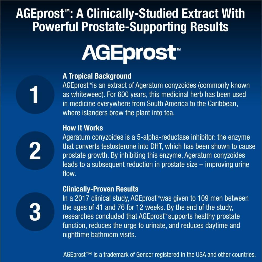 Experience Restful Nights, Boosted Energy in the Morning, Healthy Bathroom Habits, and a Robust Urine Stream - 90 Capsules