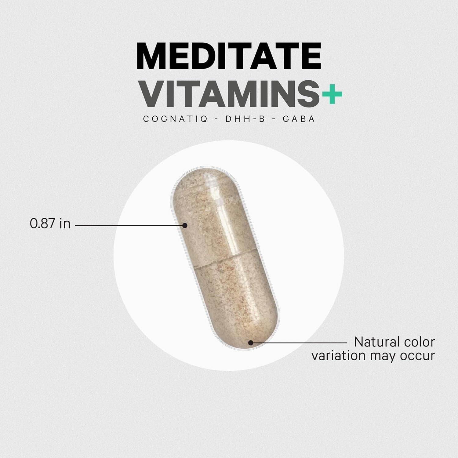 Codeage Meditate Vitamins+ Supplement - BDNF Brain Pills and Neuroprotein - 60 Capsules