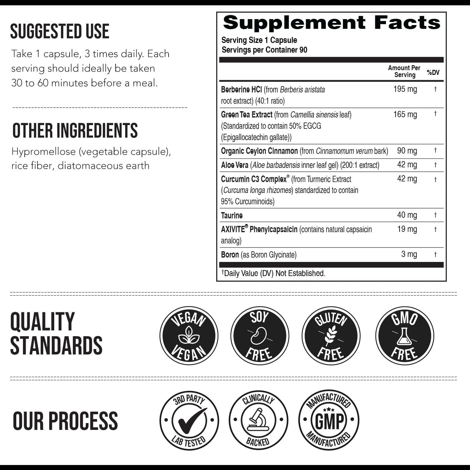 Triquetra Health Glp-Activate | Hunger & Metabolism Support - Support GLP1 Naturally  90 Servings