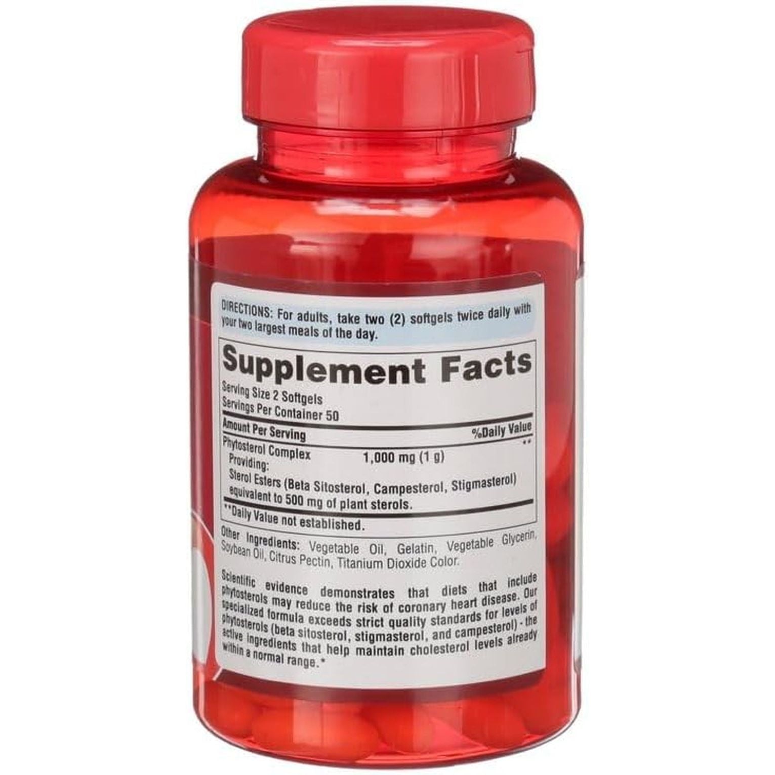 Phytosterol Complex 1000 Mg (Per Serving)-100 Softgels