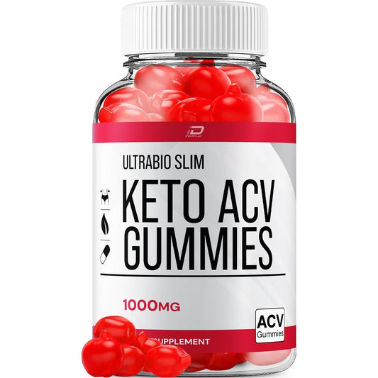 Ultra Bio Slim Keto plus ACV Gummies Dietary Supplement (60 Gummies)