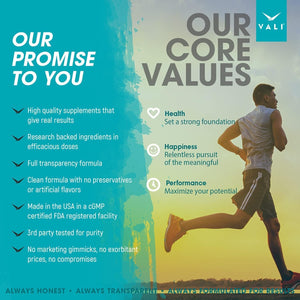 VALI Electrolyte Salts Rapid Oral Rehydration Replacement Pills 120 Capsules