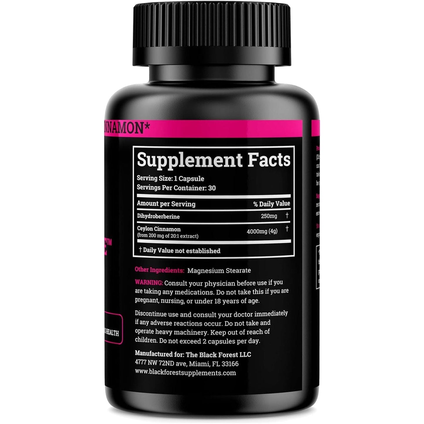 Black Forest 5X Berberine a Dihydroberberine Supplement 