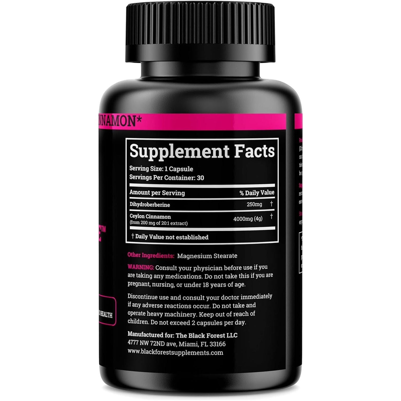 Black Forest 5X Berberine a Dihydroberberine Supplement 