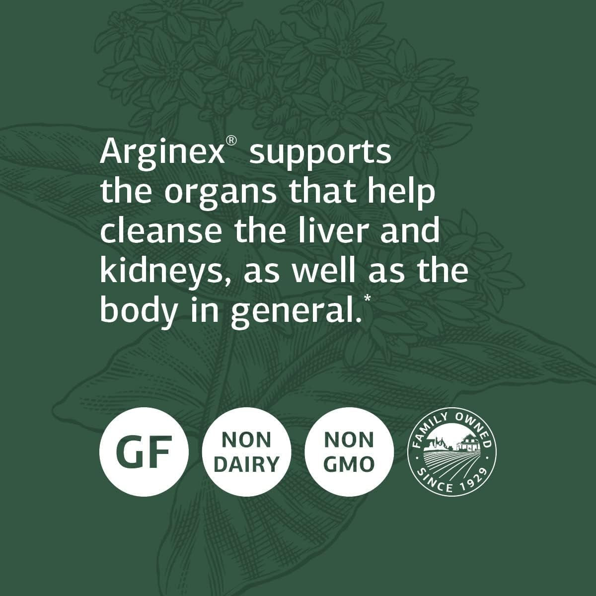 Standard Process Inc. Arginex - Whole Food Formula for Body Cleanse Organs  90 Tablets