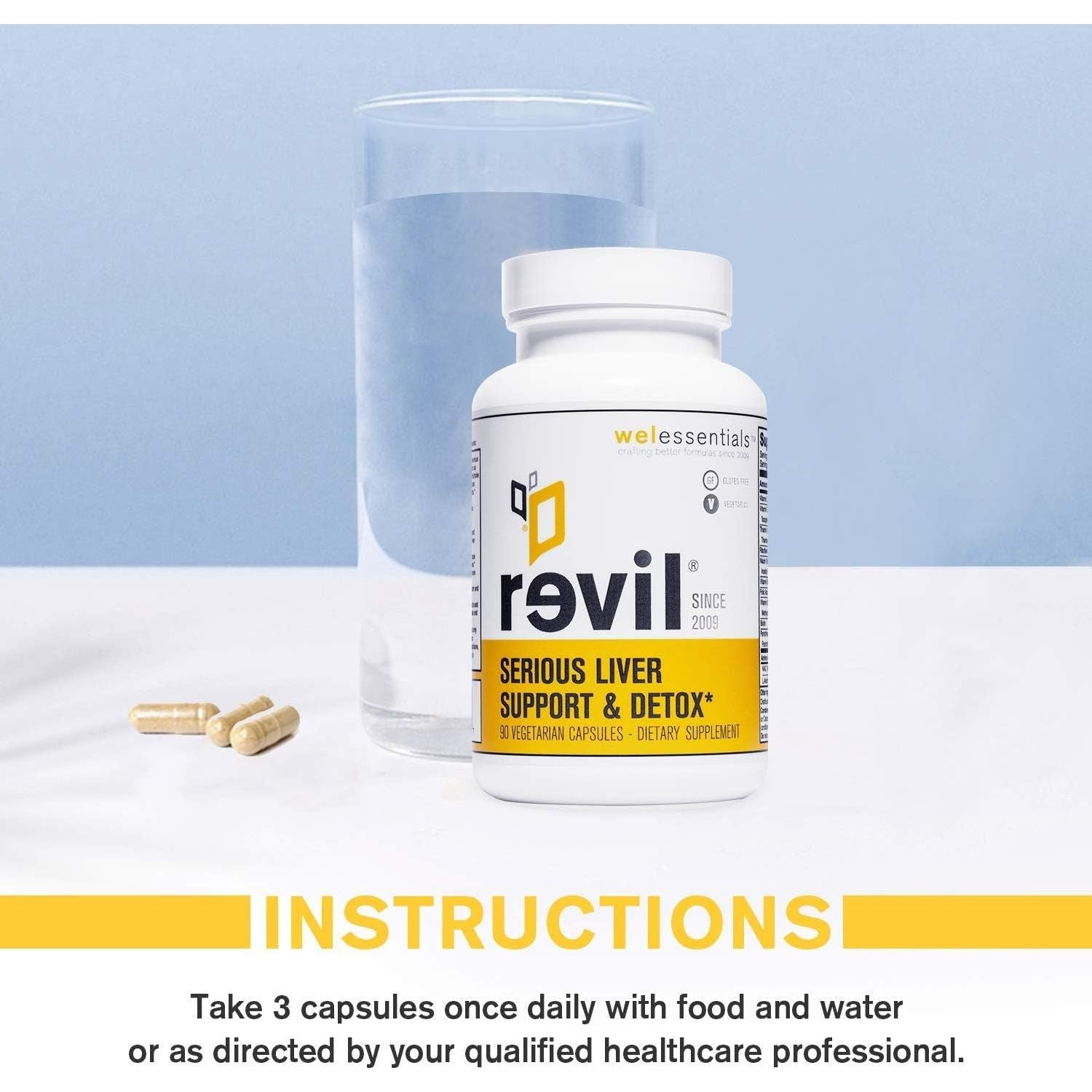 Liver and Herbal Support - 90 Capsules  Milk Thistle, Burdock Vitamin C