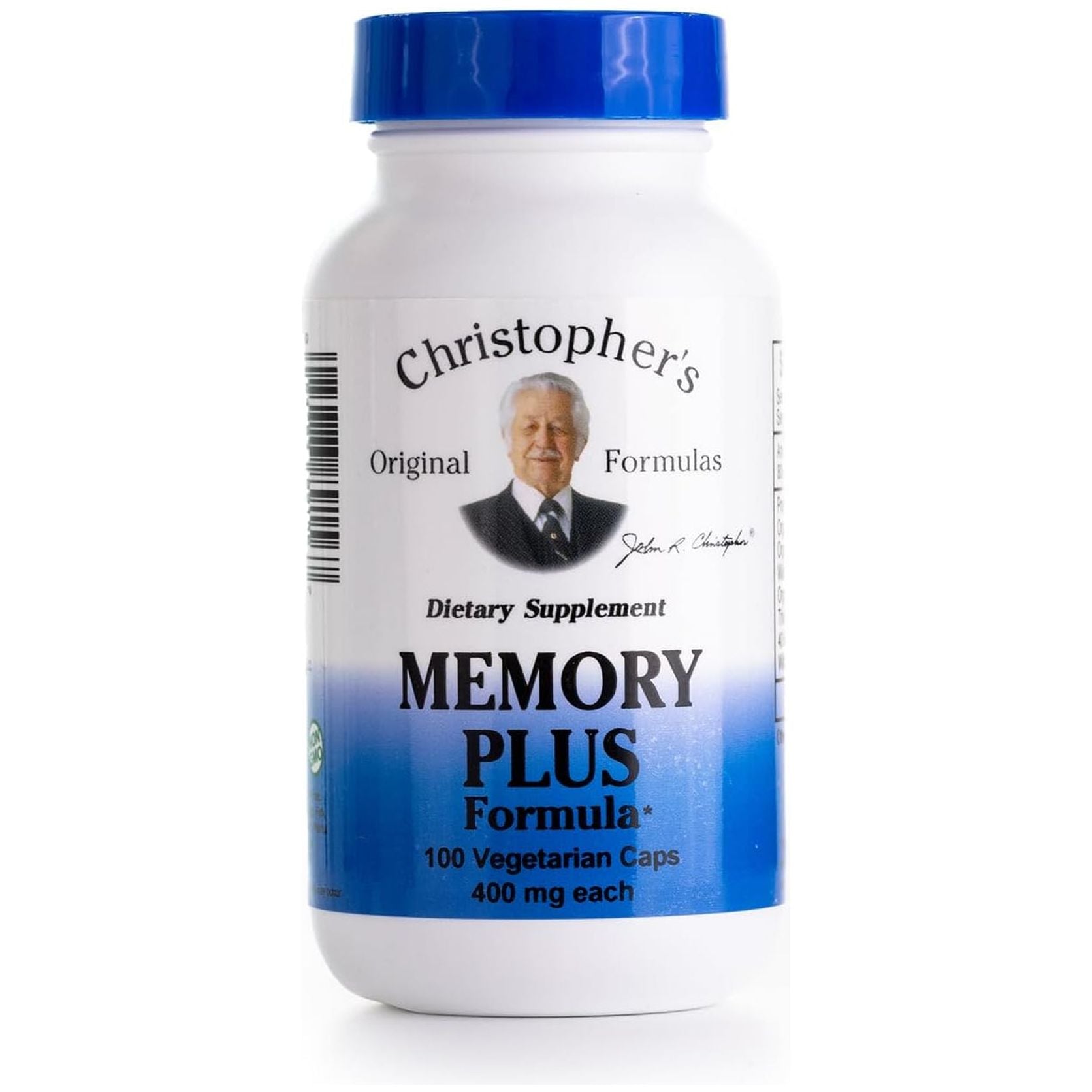Christopher'S Original Formulas Memory plus Herbal Blend Supports Cognitive Function, Energy, & Alertness