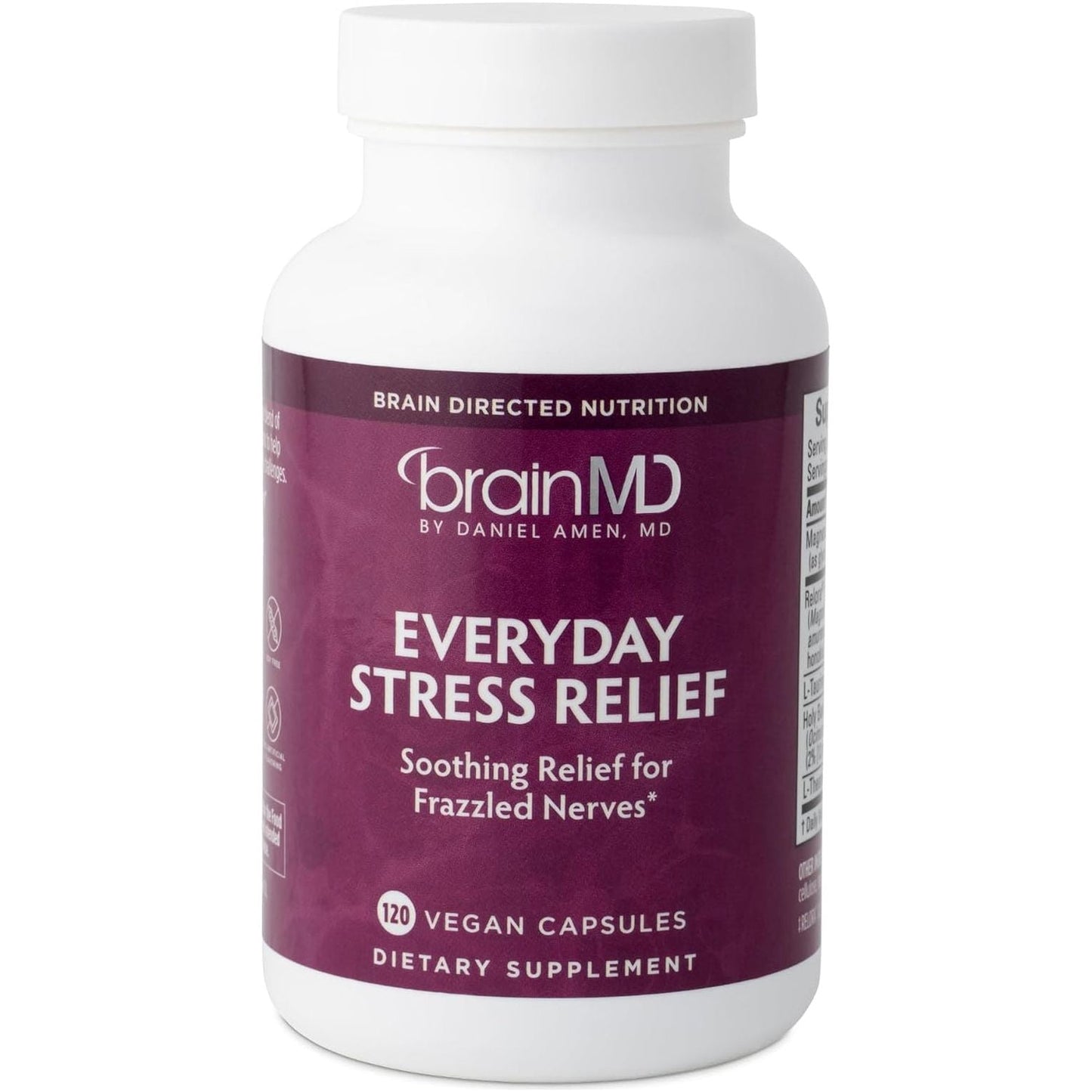 BRAINMD Dr Amen Everyday Stress Relief - Promotes Relaxation & Focus - 30 Servings