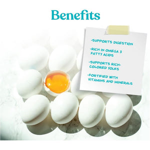 Manna Pro Chicken Feed Supplement | Omega Egg Maker Chicken Supplies 5 Pounds