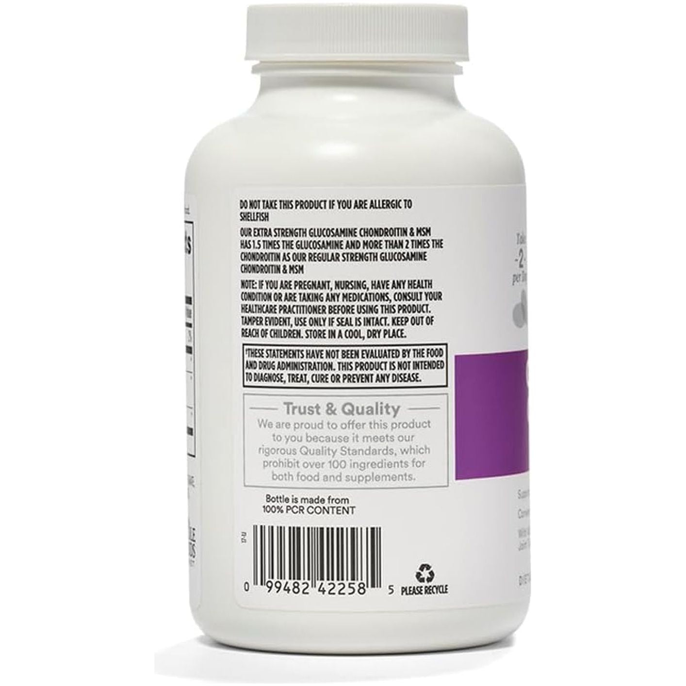 365 by Whole Foods Market, Glucosamine Chondroitin X Strength MSM, 120 Tablets