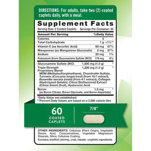 Nature'S Truth Glucosamine Chondroitin MSM Complex | 60 Caplets 