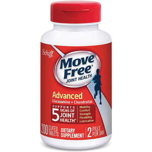 Move Free Advanced, Joint Health, Tablet (200 Count)