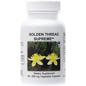 Supreme Nutrition Golden Thread Supreme, 60 Pure Coptis Chinensis Vegetarian Capsules