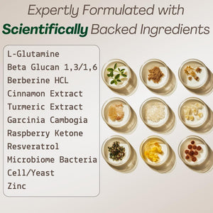 GLP-1 Supplement for Women and Men | Hunger & Metabolism Support (60 Capsules)