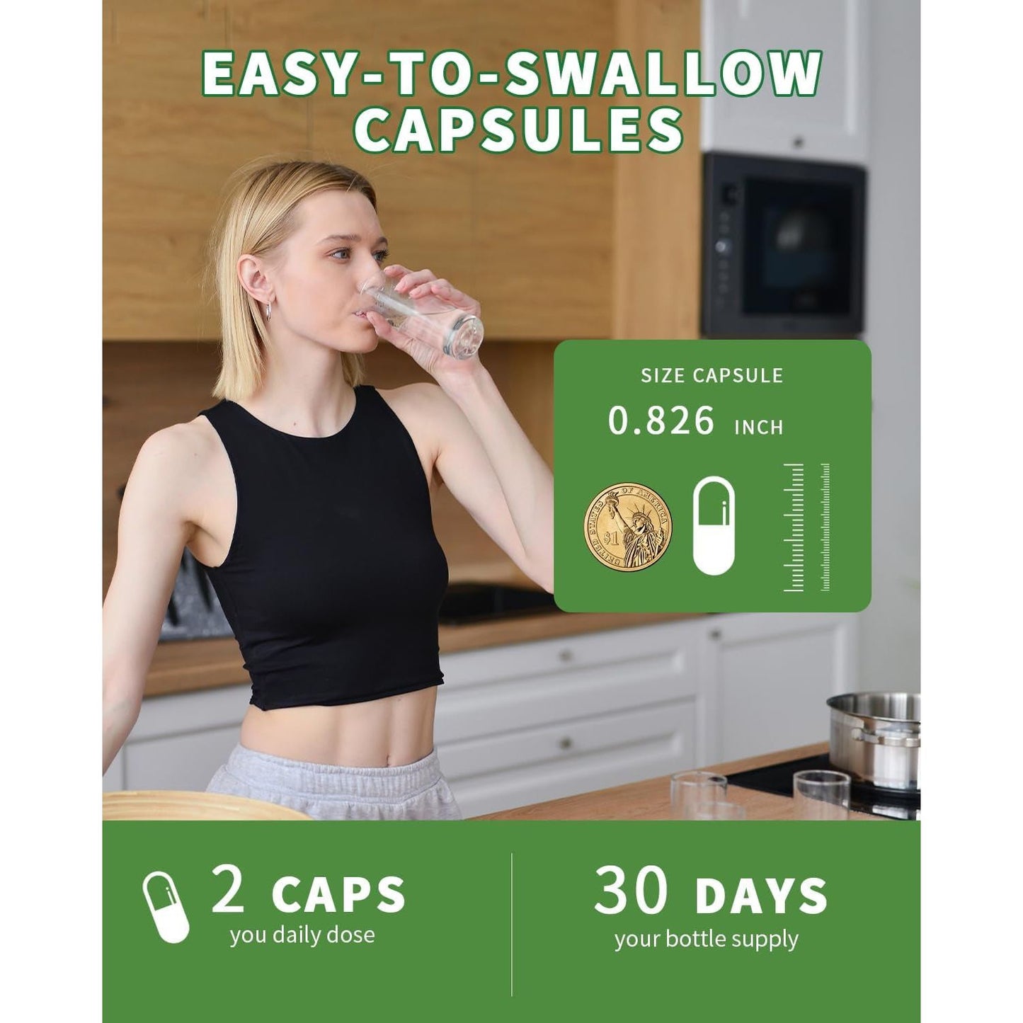 Cortisol Supplement - 10 in 1 Cortisol Manager & Stress Relief for Women - 60 Vegetarian Capsules