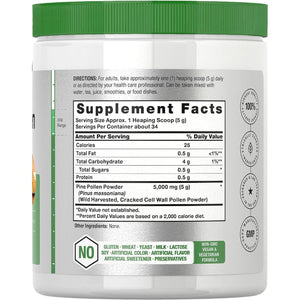 Horbäach Pine Pollen Powder | 6 Ounce | Nature'S Superfood 