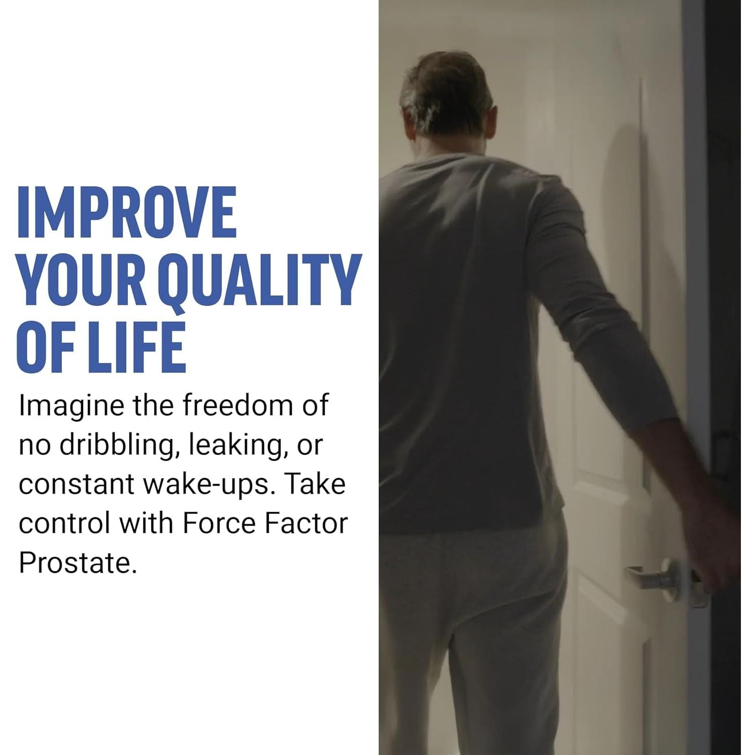 Force Factor Prostate Saw Palmetto and Beta Sitosterol Supplement for Men, Bladder Control, Reduce Nighttime Urination, 60 Softgels