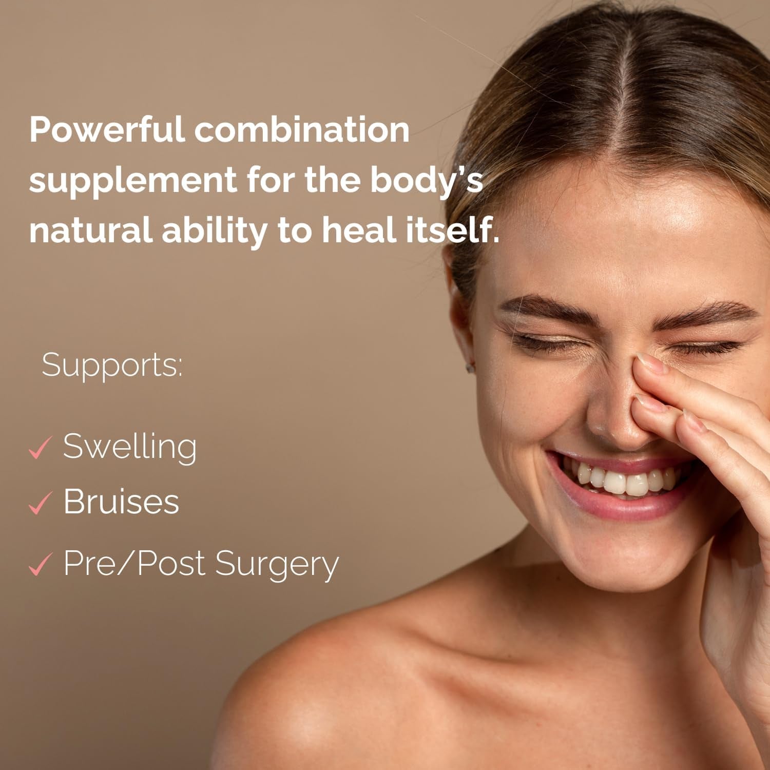 Brazzomd Bromelain with Arnica - Dietary Supplement - 60 Capsules