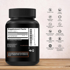 HUMANX Fisetin 500Mg - Powerful Serving Size (Similar to Apigenin, Luteolin, Quercetin) Senolytic Activator  - USA Made