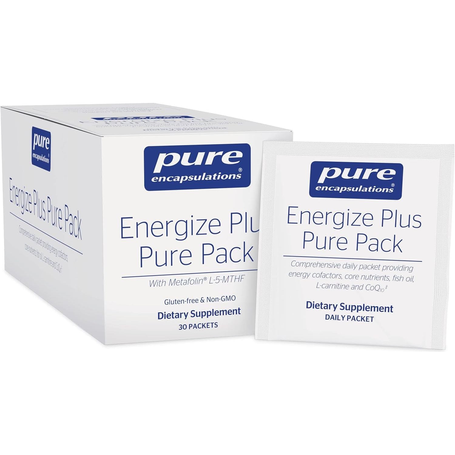 Pure Encapsulations Energize plus Pure Pack to Support Energy Production and Nutrient Metabolism* | 30 Packets
