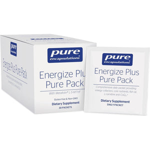 Pure Encapsulations Energize plus Pure Pack to Support Energy Production and Nutrient Metabolism* | 30 Packets