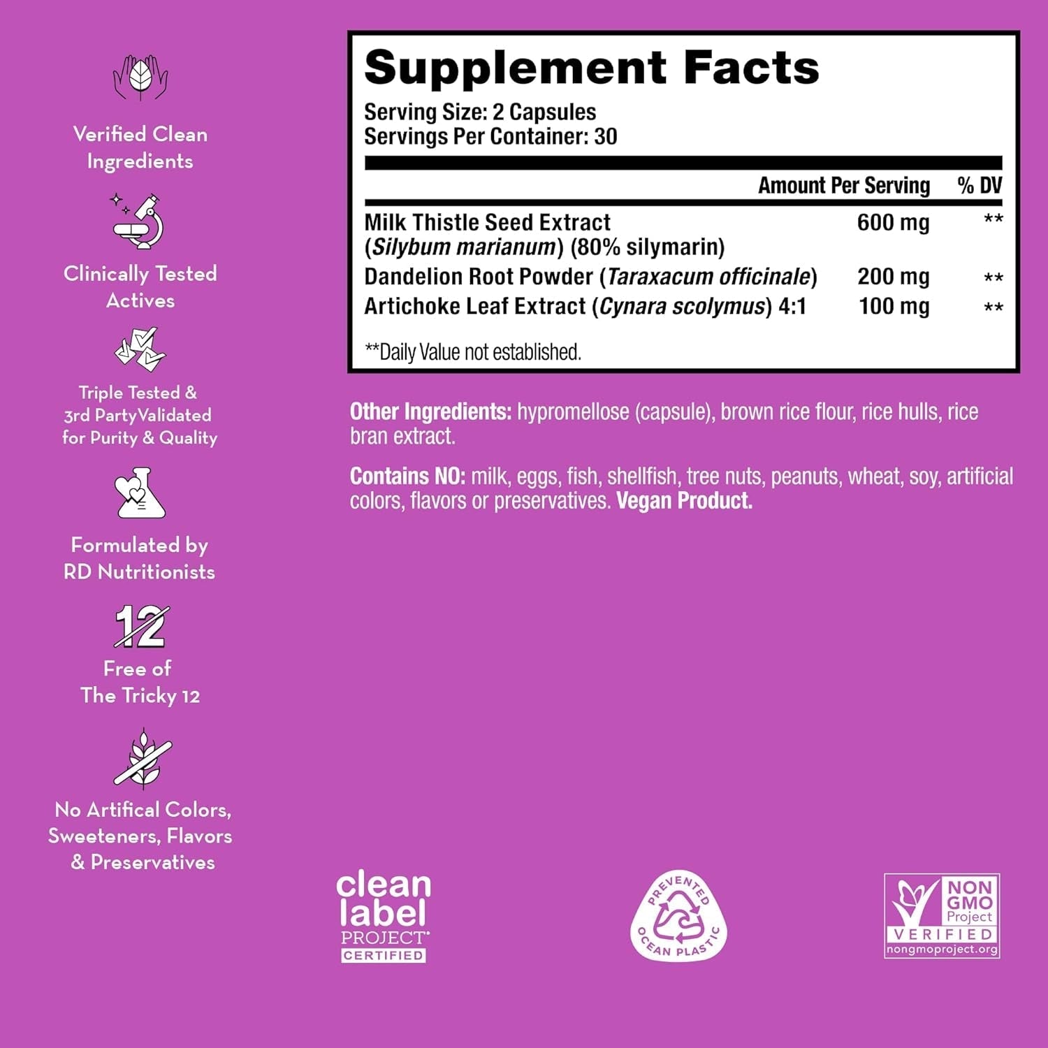 HUM Wing Man - Liver Detox and Liver Support Supplement - Helps Flush Liver of Toxins (60-Count)