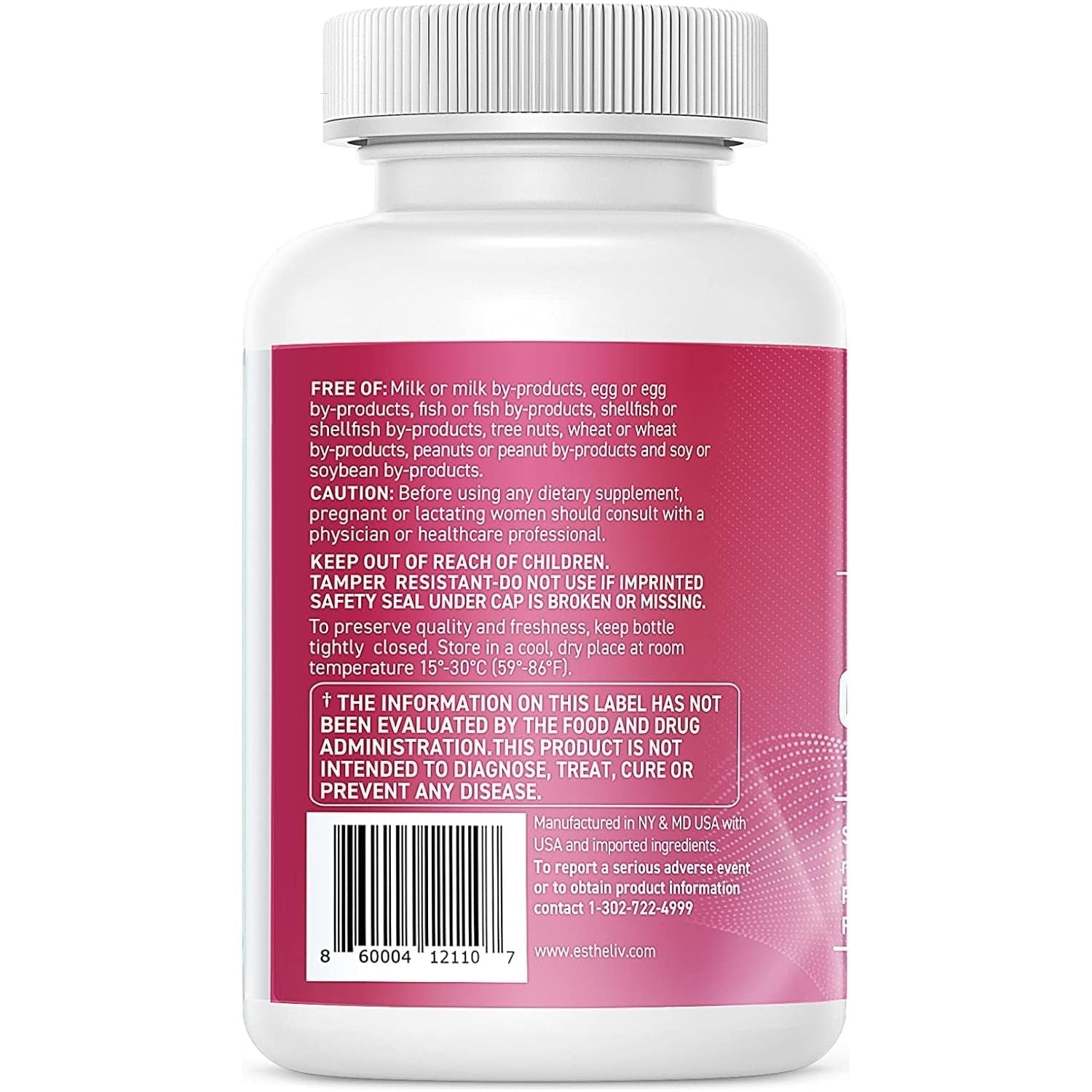 ESTHELIV® Optimal Ovarian Health 120 Vegecaps