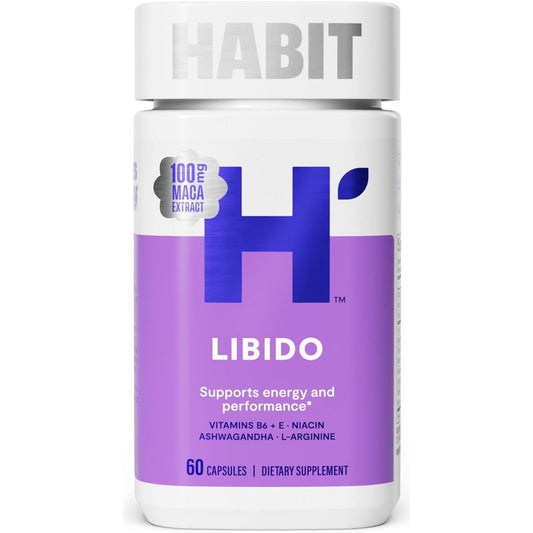 Habit Libido Supplement - Supports Energy and Performance (60 Capsules)