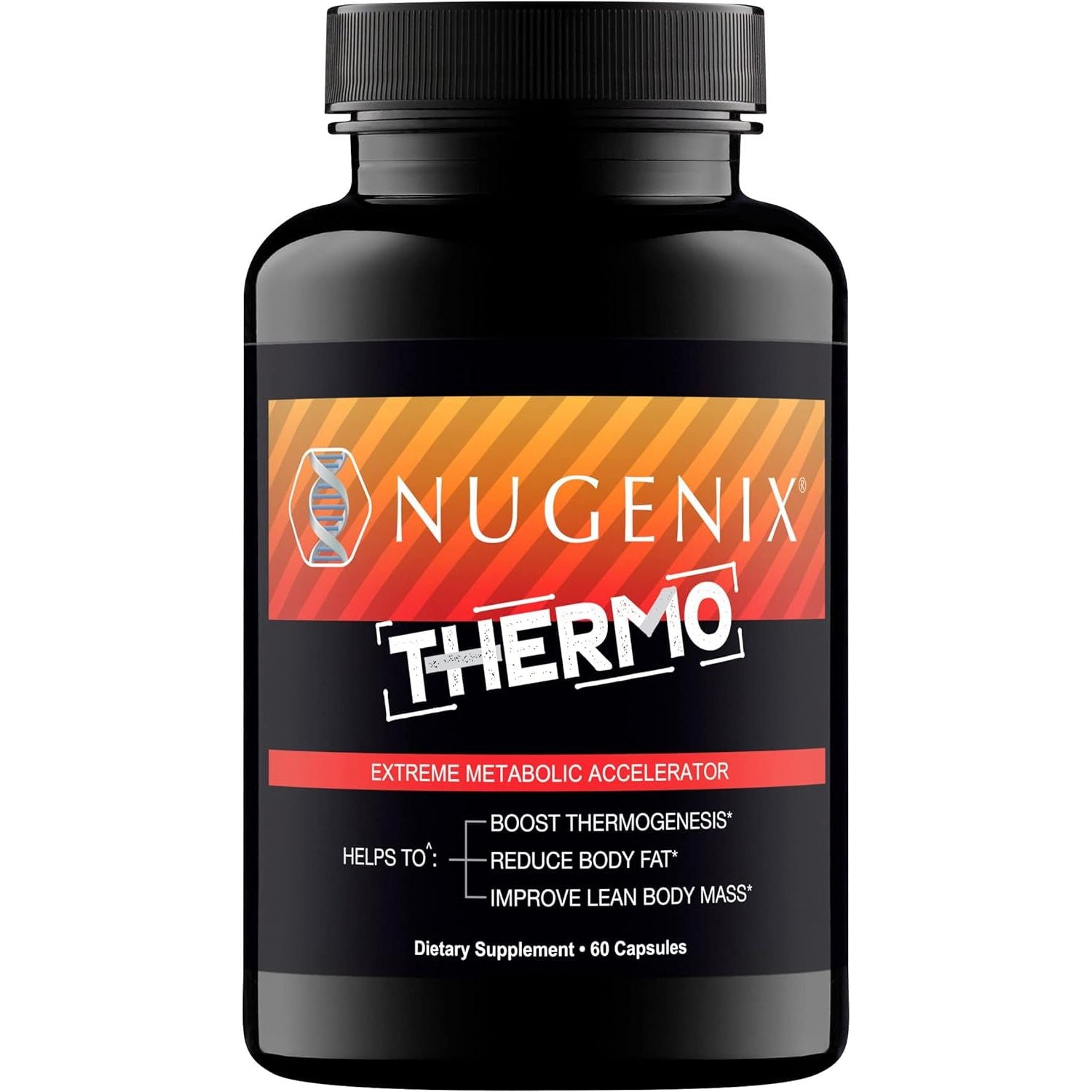 Nugenix Thermo - Thermogenic Fat Burner Supplement Pills for Men, Extreme Metabolic Accelerator, 60 Count