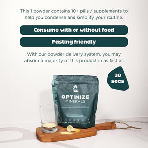 Multi Mineral Daily Formula – Magnesium, Electrolytes & Trace Mineral Powder 30 Servings