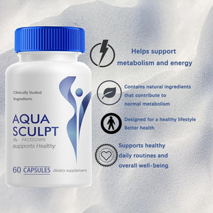 WNW Aqua Capsules, Advanced Maximum Strength Supplement Pills, Studied Ingredients All Natural Formula (1PCS)