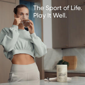 Sports Research Marine Collagen Peptides Powder - Easy to Mix in Water or Juice! (34 Servings)