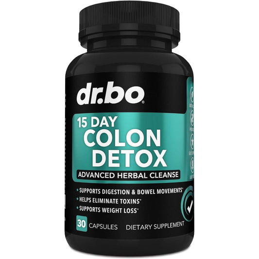 Colon Cleanser Detox for Weight Flush - 15 Day Intestinal Cleanse Pills & Probiotic