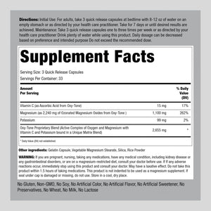 Piping Rock Colon Cleanse | 100 Capsules | Oxy-Tone Oxygen Intestinal Cleanser