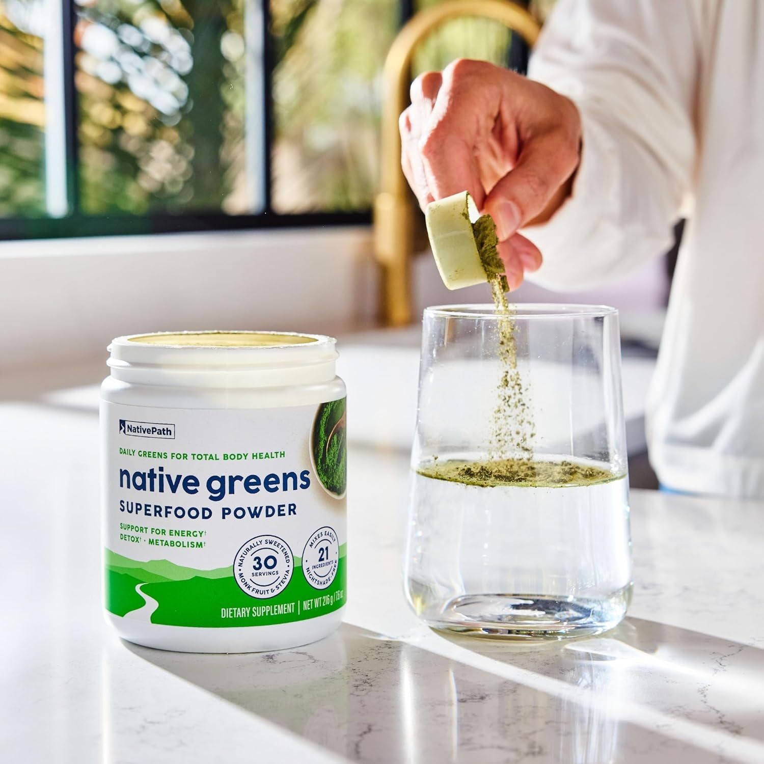 Nativepath Native Greens Superfood Powder - 30 Servings