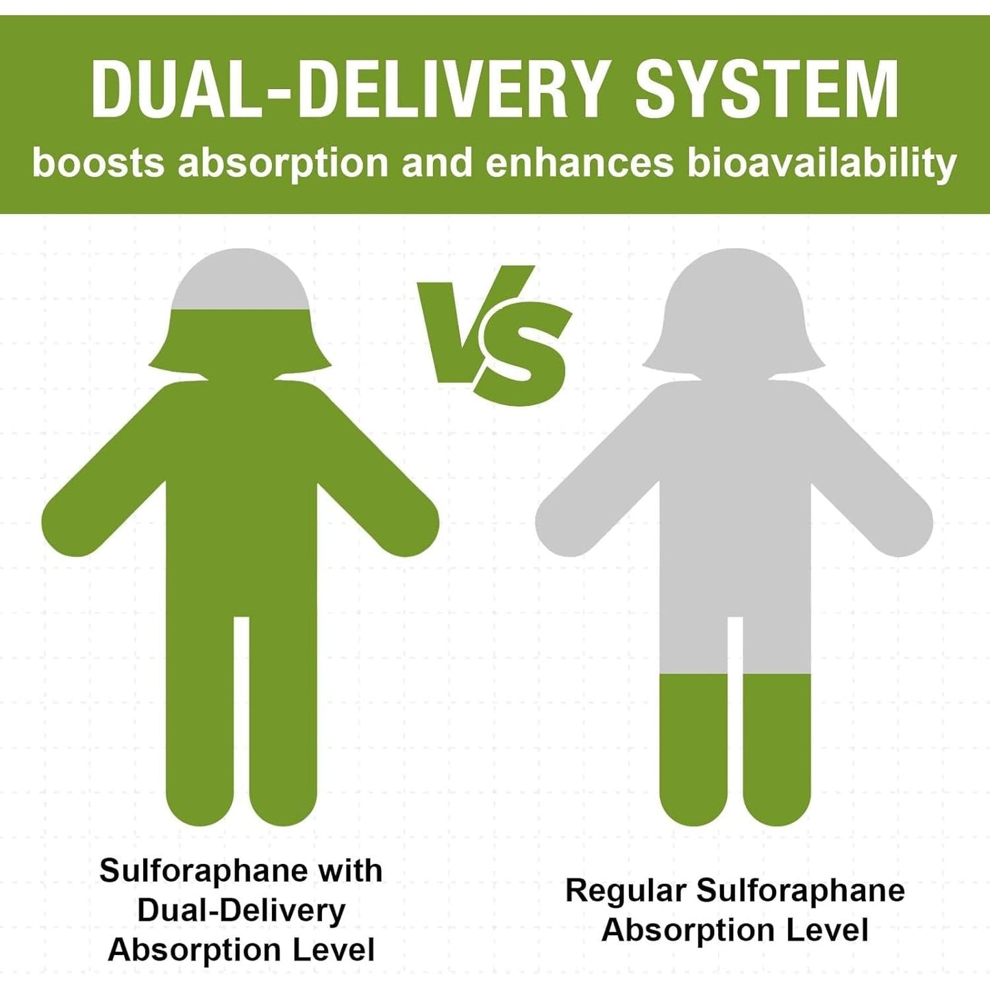 800 MG Liposomal Sulforaphane - Full-Spectrum Broccoli Extract, Antioxidant & Liver Supplement, 120 Softgels