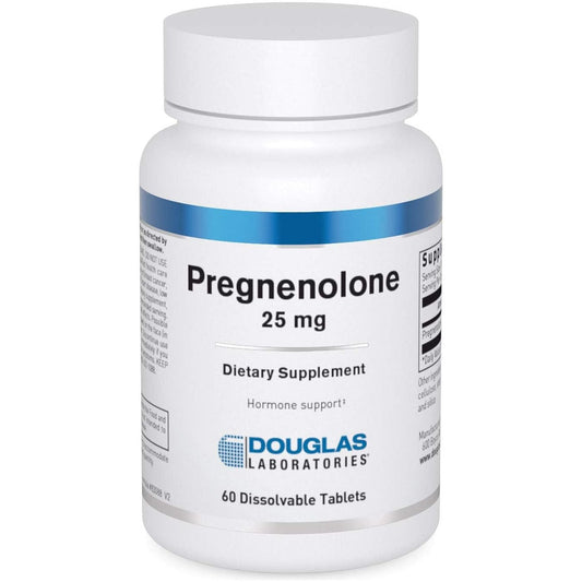 Douglas Laboratories Pregnenolone (25 Mg) - for Pancreas, Cortisol & Liver Support - 60 Tablets
