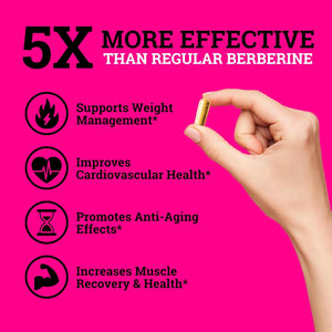 Black Forest 5X Berberine a Dihydroberberine Supplement 