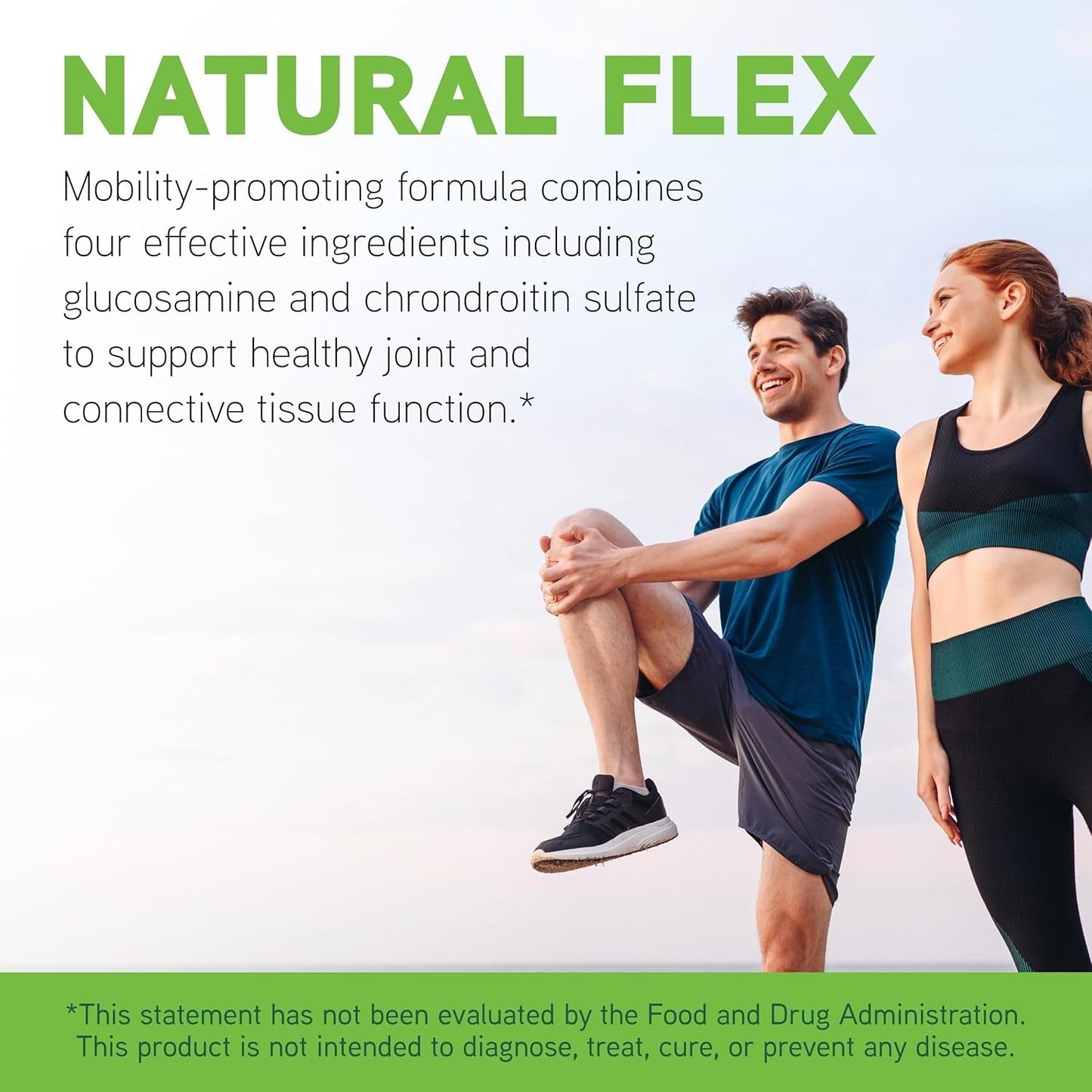 DAVINCI Labs Natural Flex - a Glucosamine and Chondroitin Sulfate Supplement to Support Connective Tissue and Joint Functions 90 Capsules