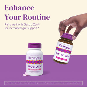 Barimelts Probiotic, 5 Billion CFU - Support Gut Health after Bariatric Surgery, Natural Cherry Flavor​ (For Women) 60 Tablets