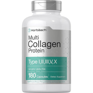 Horbäach Multi Collagen Protein 2000 Mg | 180 Capsules