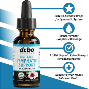 Lymphatic Drainage Supplements Drops for Lymph System Support Supplement (1Oz )
