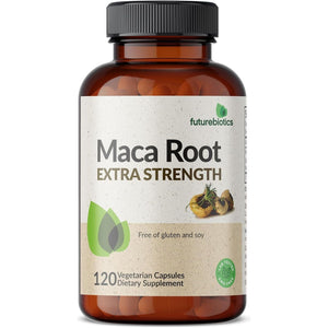 Futurebiotics Maca Root Extra Strength 4000 MG Supports Energy, Stamina & Reproductive Health, 120 Vegetarian Capsules
