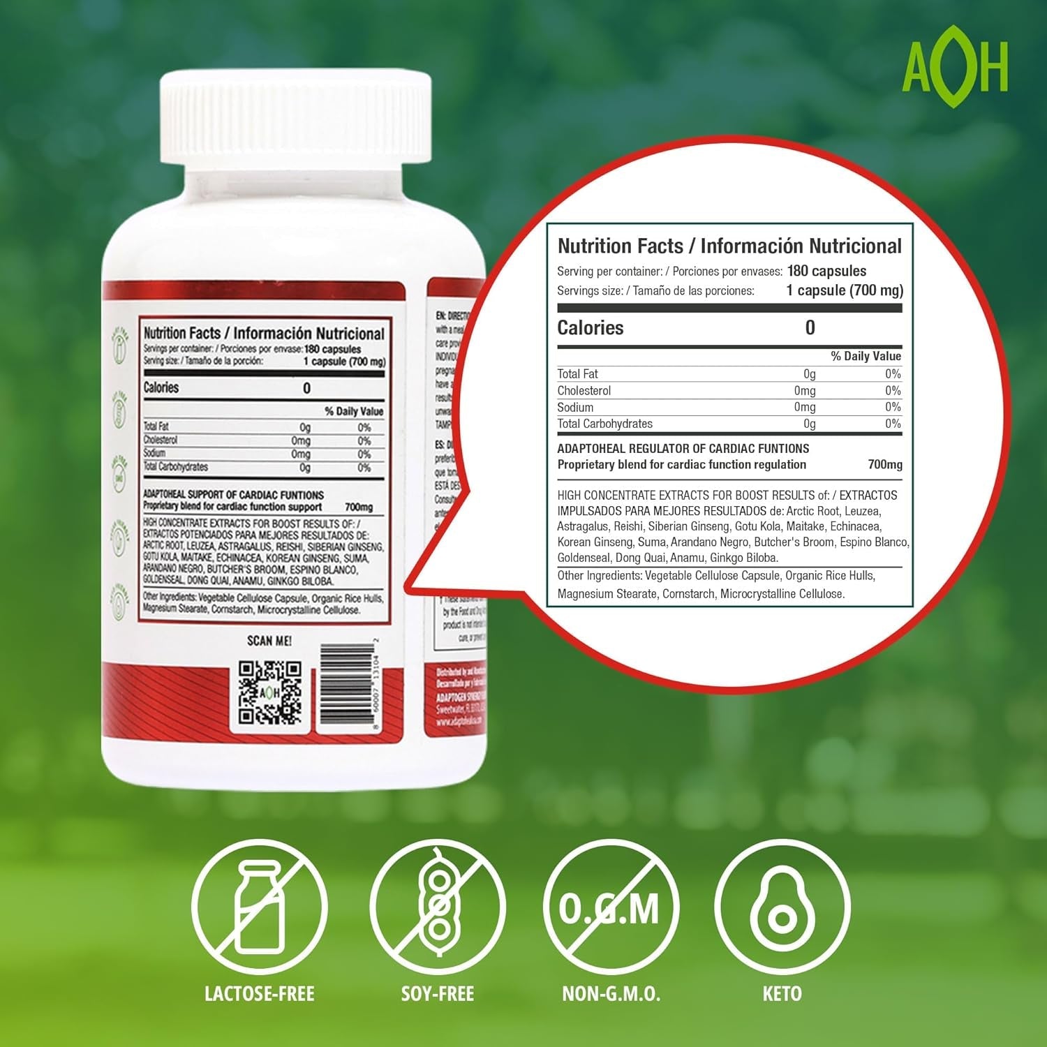 Blood Pressure Support Supplement – Supports Cardiovascular, Heart Health and Blood Circulation (180 Capsules)