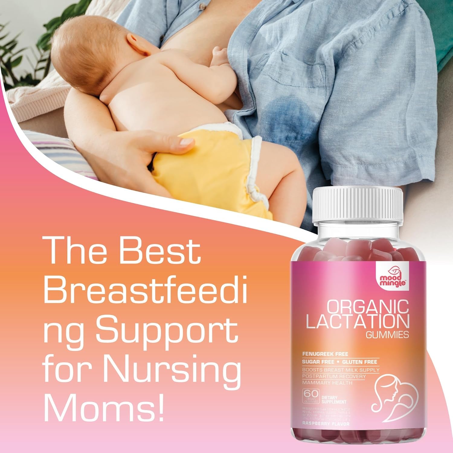 Lactation and Postpartum Support Gummies - Increase Milk Supply Milk Production