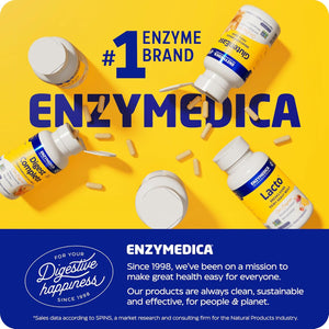 Enzymedica, Ph-Basic, Includes Digestive Enzymes, Nutrients & Herbs, Supports Healthy Digestion & Ph Balance, 120 Count