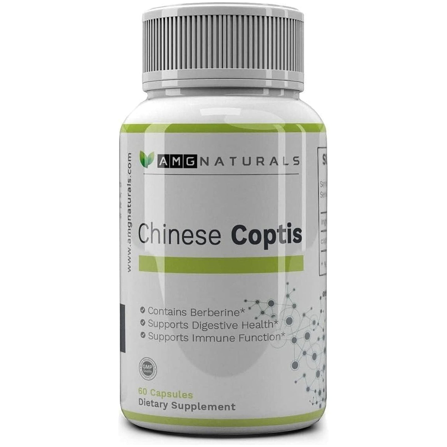 Chinese Coptis (Coptis Chinensis) - Goldthread 550Mg Berberine Coptisine