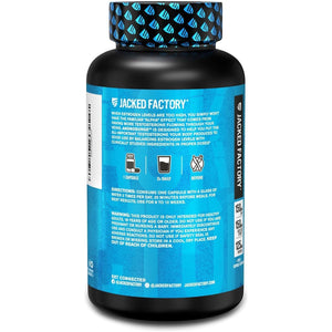 Jacked Factory Androsurge Estrogen Blocker for Men with Tongkat Ali, DIM, Long Jack & More - 60 Count