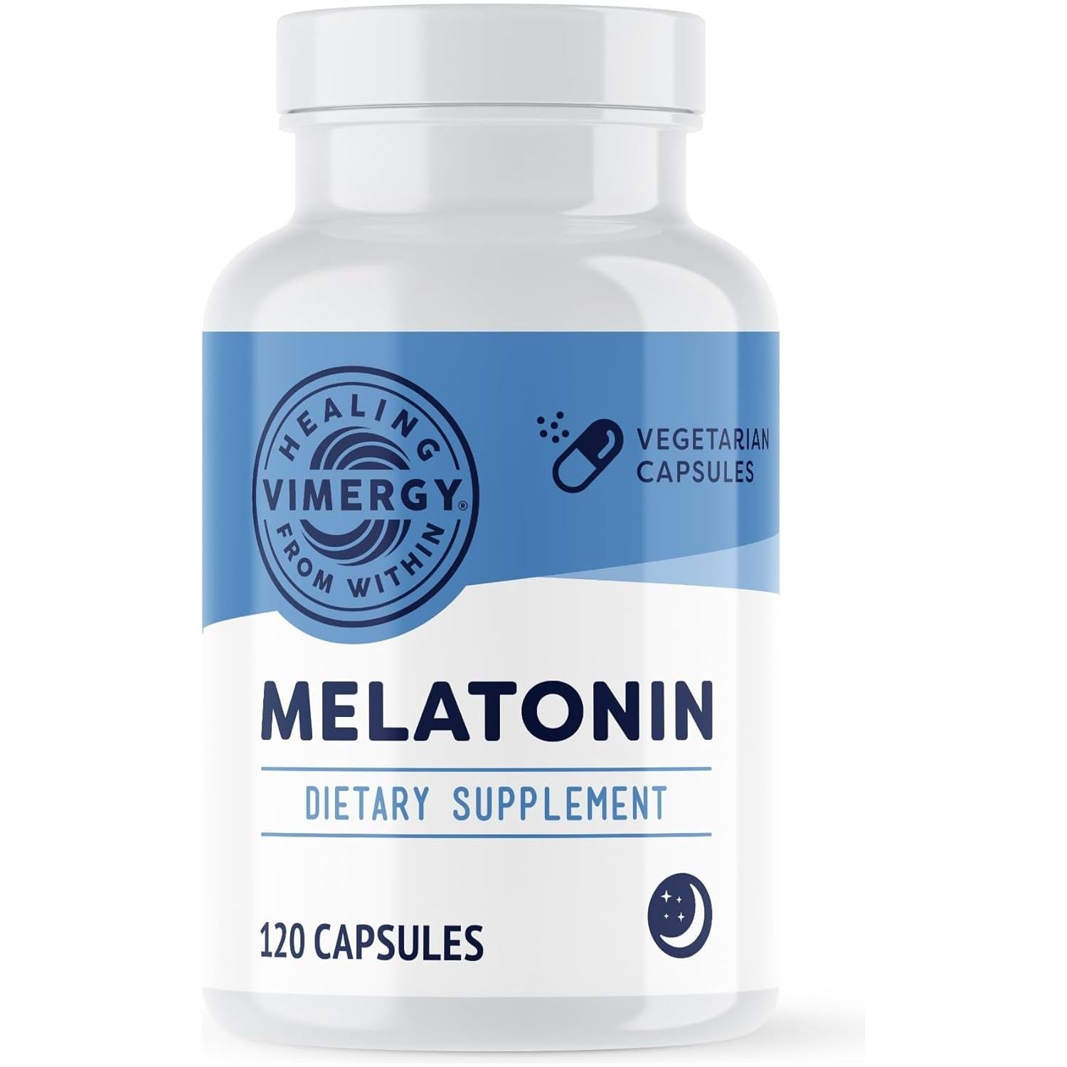 Vimergy Melatonin – Natural Sleep Aid (120 Counts)