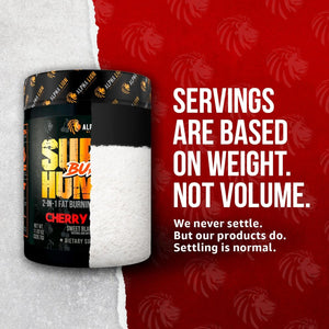 ALPHA LION Superhuman Burn 2-In-1 Metabolism Booster Pre Workout (21 Servings, Sweet Black Cherry Flavor)